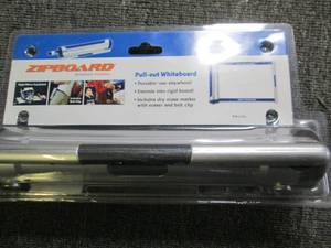 new zip board pull out white board...