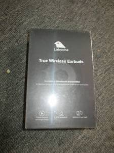 new true wireless earbuds...