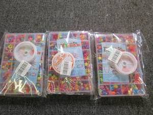 3 packages of diy beads...