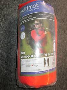 new self inflating sleeping mat...