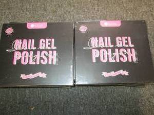 8 new nail gel polish sets...