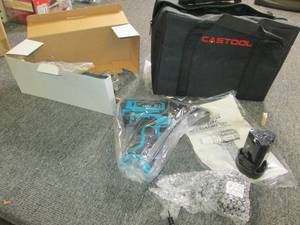 new cordless drill li-ion with acce...