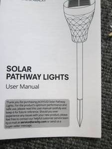 package of 6 new solar pathway ligh...