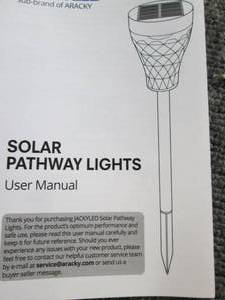 package of 6 new solar pathway ligh...