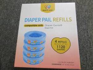 new diaper pail refills 4 refills h...