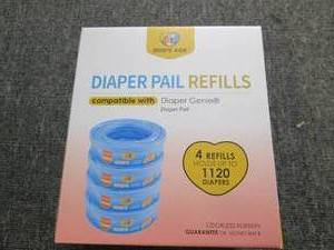 new diaper pail refills 4 refills h...