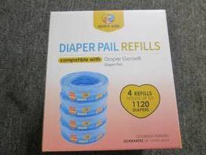 new diaper pail refills 4 refills h...