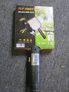 new bug zapper fly swatter...