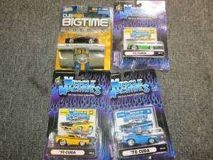 lot of 4 unopened 1970s plymouth cu...