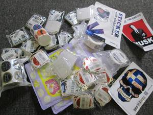 lot of new stickers...