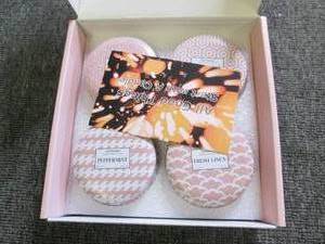 4 new scented candles...