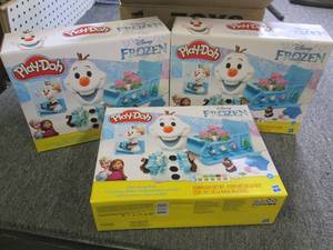 case of 3 new play-doh disney froze...