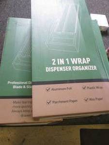3 2 in 1 bamboo wrap dispensers...