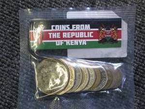 coins from the republic of kenya...