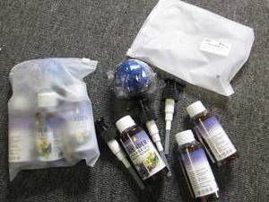 2 packages of massage oil and massa...