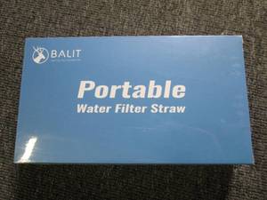 package of portable water filter st...