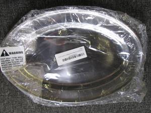 11-34x8-12 oval stainless steel p...