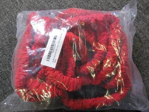 red expandable hose...
