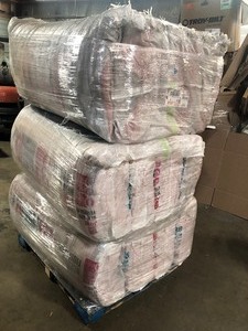 Pallet of Owens Corning  R-38 Kraft Faced Fiberglass Insulation Batt 24 in. x 48 in. Customer returns Review all pictures