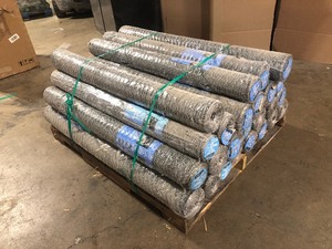Everbilt 50 ft. L x 48-inch H 15-Gauge Welded Wire Galvanized Steel Netting Fence with 2-inch x 4-inch Mesh