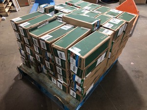 Pallet of Rain Bird Plastic Drip Irrigation Barbed Connector Customer returns Review all pictures