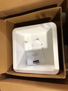 BOCCHI  Sotto Undermount Fireclay 18 in. Single Bowl Kitchen Sink with Bottom Grid and Strainer in White Open Box, review all pictures