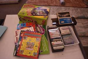 Games and cassettes