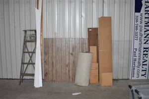 Shelving and Peg Board