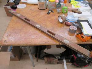 lot 201 image: Vintage Wood and brass 48 woodwork...