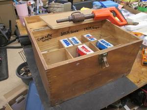 lot 207 image: Vintage Remington Concrete Nailer w...