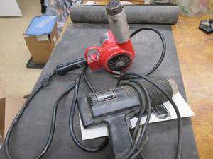 lot 233 image: Pair of heat guns, ones an MHT the...