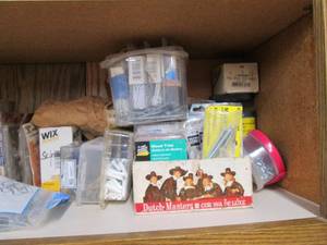 lot 239 image: Bottom shelf lot to include a ton a...