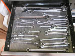 lot 245 image: All SAE and metric Wrenches from cr...