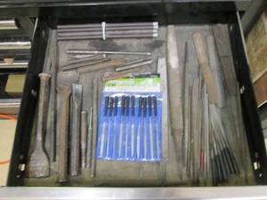 lot 246 image: All chisels, files, rasps and punch...