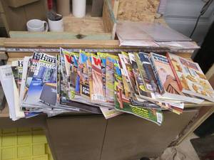 lot 269 image: Huge Assortment of Woodworking maga...
