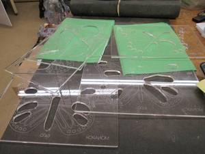 lot 270 image: Lot of Tarter woodworking templates...