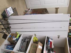 lot 283 image: 4 fishing rods and reels...