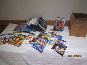 lot 51 image: Lot of movies CDs and games...