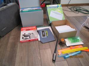lot 83 image: Lot of assorted office supplies...
