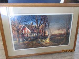 lot 88 image: Signed and numbered Terry Redlin pr...