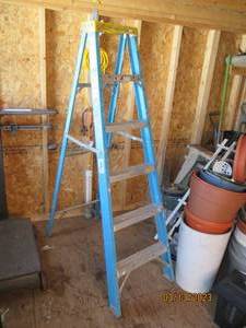 lot 116 image: Werner 6 fiberglass step ladder...