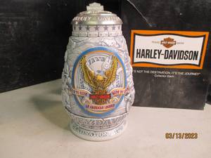 lot 187 image: Harley Davidson stein...