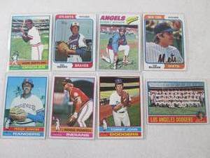 lot 2 image: 1974 - 1976 Topps Baseball Cards...