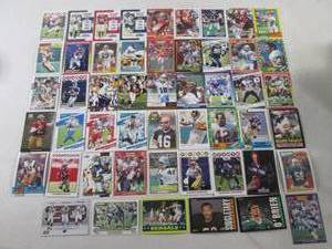 lot 6 image: 50 Football Star Cards...