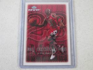 lot 11 image: 1999 Upper Deck MVP Michale Jordan ...