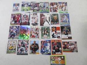 lot 46 image: 25 Football Quarterback Cards...