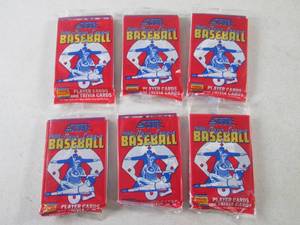 lot 51 image: 6 1988 Score Baseball Packs...