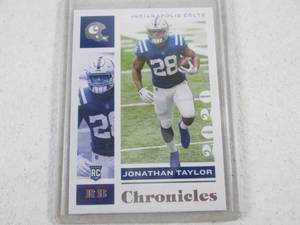 lot 61 image: 2020 Score Jonathan Taylor Rookie C...