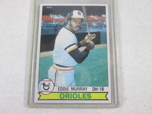lot 74 image: 1979 Topps Eddie Murray Card...