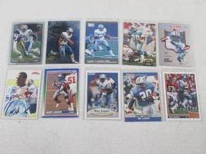lot 80 image: Barry Sanders Cards...